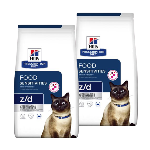Hill's Prescription Diet Hill's Prescription Diet Z/D Food Sensitivities kattenvoer 6 kg