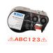 Brady MC1-1000-595-WT-RD étiquette d'imprimante Rouge, Blanc auto-adhésive étiquette d'imprimante