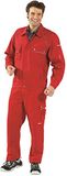 Planam werkjas Canvas 320, maat 62, rood, 2117062