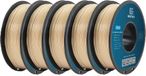 PLA-filament - 1,75 mm - Filament pour imprimante 3D - Précision ±0,03 mm - Bobine de 343 mètres - PLA standard - Ivoire