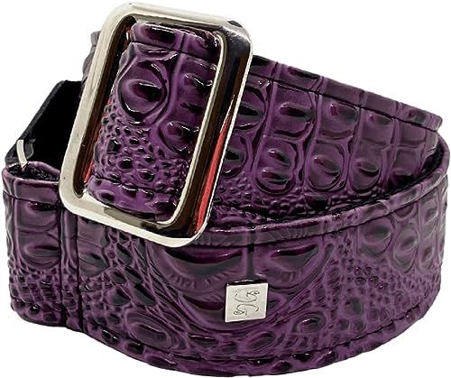 GET'M GET'M Aussie Gator Passion Orchid 2" gitaarband