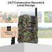 StarTech Ucon 2K 4G SIM-zonnepaneelkamera - Wildcamera - PIR-bewegingssensor - Nachtzicht - Ucon-app - 85° kijkhoek - Inclusief 64 GB geheugenkaart