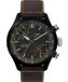 Timex Waterbury Ace Fly-Back TW2Y70100 Horloge - Leer - Bruin - Ø 43 mm