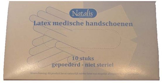 Natalis Handschoenen Wegwerp 10st