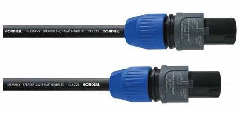 Cordial CPL 5 LL 2 - Audio kabel - 5 m - Zwart