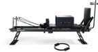 Mewave© Pilates Reformer PRO set – Reformer, Jumpboard, Box & Ring – Inklapbaar & Verstelbaar – Voor Thuis & Studio – Met Telefoonhouder & App met pilates workouts – Zwart