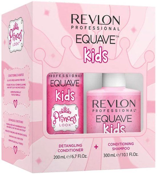Revlon Equave Kids Princess Duo Shampoo & Conditioner - 200+300ml