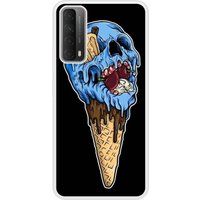 P Smart 2021 Ice cream skull bedrukt siliconen hoesje