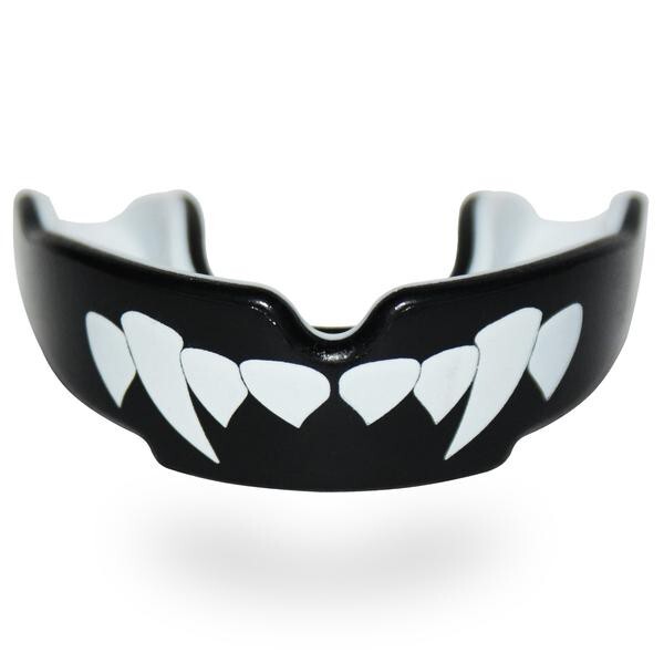 SafeJawz Black Mouthguard - Senior