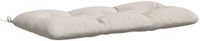 vidaXL Bankkussen VIANEN 100% Polyester Wit 100 x 60 x 12 cm