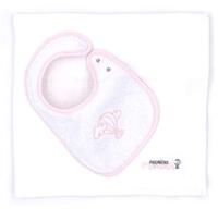 Premiers Moments Set bibs + swaddle, organic cotton