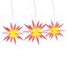 VidaXL Kerstlampen met LED's 3 stuks Wit Licht IP44