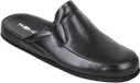 Rohde - Pantoffel - Zwart Leer - Maat 42