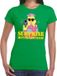 Bellatio Decorations Shoppartners Bv Fout Paas t-shirt groen surprise motherfucker voor dames - Pasen shirt XS