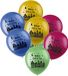 Folat Bv Sinterklaas Welkom Sint en Piet ballonnen - kleurenmix - 36x stuks - 30 cm