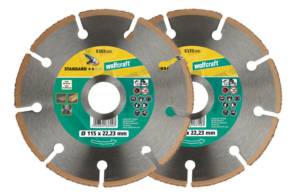 Wolfcraft 1 tungsten carbide cutting disc Standard