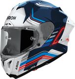 Airoh GP 800 Hurricane Casque - Blauw/Zwart/Rood/Wit - Casque intégral - Taille XL
