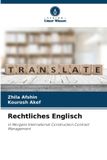 Rechtliches Verlag Unser Wissen Rechtliches Englisch Paperback