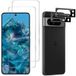 Phonillico® Verre trempé pour Google Pixel 8 PRO et protection d'appareil photo [Pack 2]