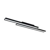 EGLO Connect Saliteras-Z Plafondlamp - 116 cm - Noir
