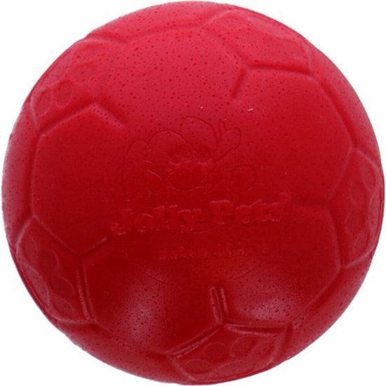 Jolly Pets Jolly Soccer Ball Ø 15 cm - Rood