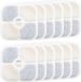 Élan 12 pièces Filtres fontaine pour animaux - Convient pour Catit PIXI 43717 - Filtres distributeur d'eau pour chat Accessoires fontaine pour animaux - Blanc