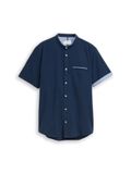 TOM TAILOR Overhemd navy / hemelsblauw