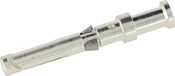 HARTING D-Crimpkontakt, contactdoos (femelle), 0,75mm², AWG18, argent, 1 pièce.