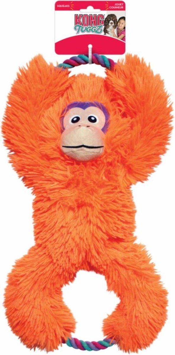 Kong Tuggz Monkey XL 54.5 cm - Oranje