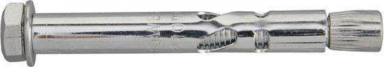 DeWalt Accessoires DeWalt FHS Hulsanker verzinkt Zeskantkop 12x65mm 25 Stuks - DFM1210540