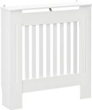 Homcom Radiator Cover MDF 78x19x81cm White