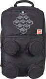 LEGO Bricks Petersen School Backpack, Zwart, Polyester, 23 l