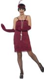 Smiffys Flapper Kostuum - S - Rood