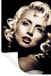StickerSnake Muursticker - Vrouw - Vintage - Lippenstift - 80x120 cm