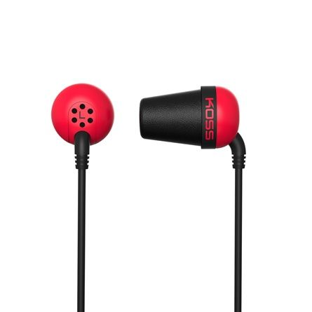Koss PLUG R In-ear Headphones - Red