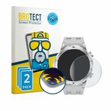 BROTECT - Screenprotector voor FitVigor Smartwatch 1.53" - Folie Beschermfolie matte volledig dekking 2 Stuks
