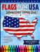 Flags USA Flags: Coloring Book