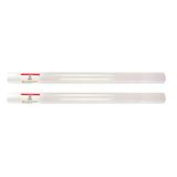 Staufen Kleurpapierrol 50 cm x 10 m, krimpfolie, wit mat 120 g/m², ideaal voor school en kunst, 2 stuks
