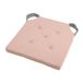 Lovely Casa Duo kiezel, klittenbandsluiting, 38 x 38 x 4 cm, katoen, poeder/muis