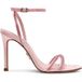 Steve Madden Jypsey-cnr Sandals Pink Satin Taille: 40
