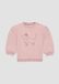 s.Oliver Sweatshirt met golvende zoom en glinsterend borduursel