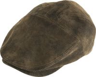 Faustmann Leren Platte Pet Bruin (gemeleerd) Maat M