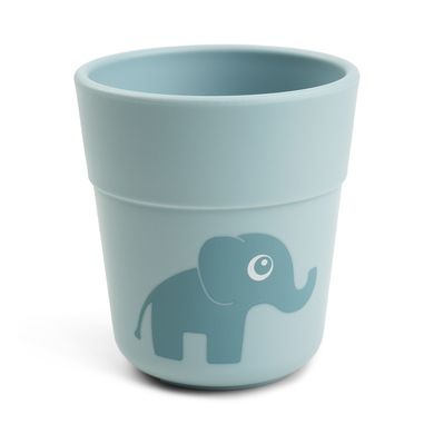Done by Deer Foodie Mini Drinkbeker - Elphee Blauw