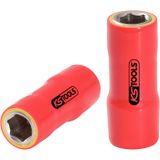 KS Tools 117.1412 1/4" dop met veiligheidsisolatie, 12 mm