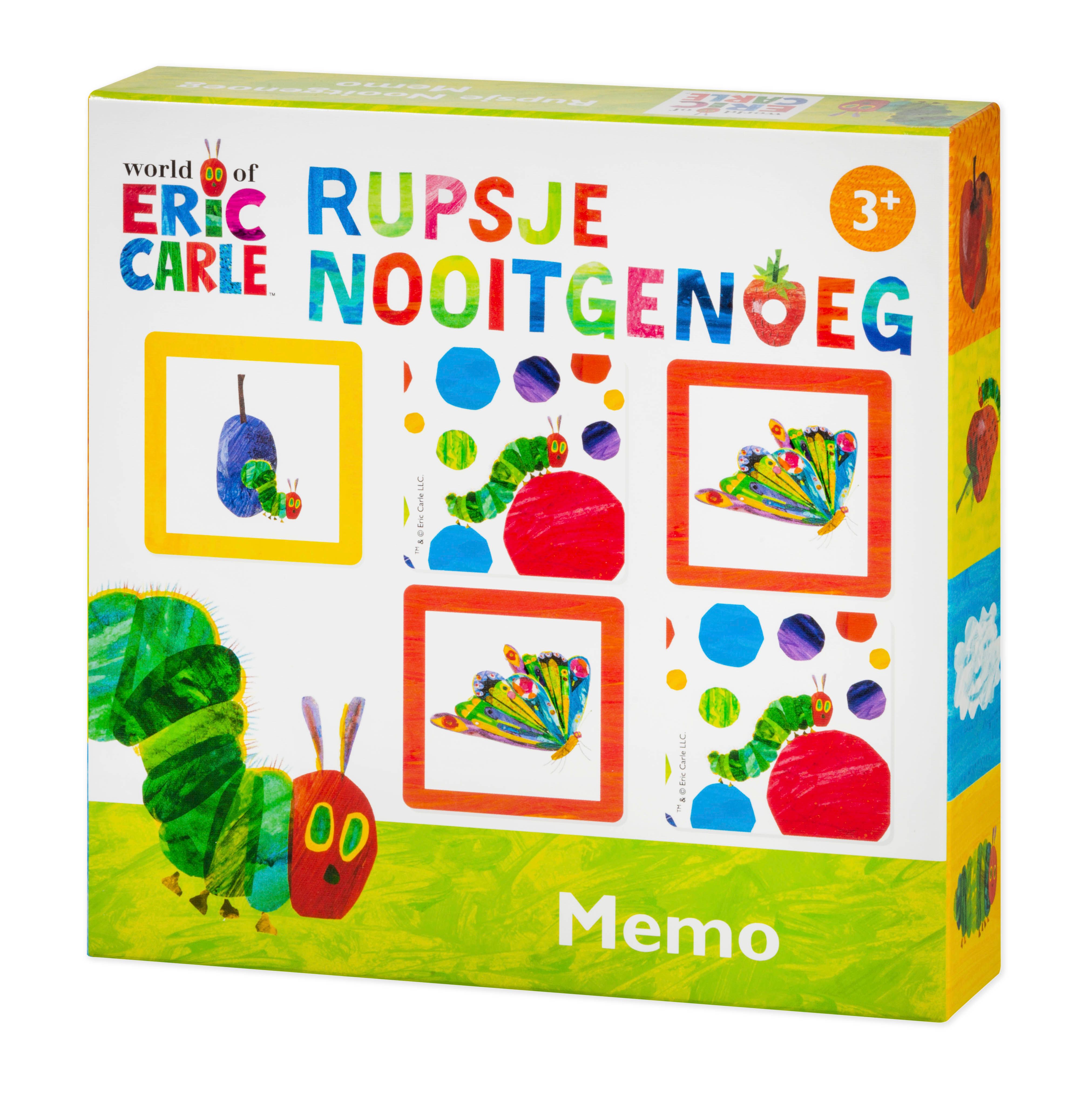 Bambolino Rupsje Nooitgenoeg Memo - Bordspel - Meerkleurig - 3 jaar