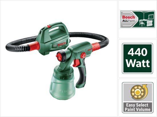 Bosch PFS 2000 Verfspuit - 440W - Voor Binnen & Buiten