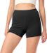 Merry Style Dames Leggings - Sport - Vrijetijdsbroek - Hotpants - Shorts - Boxershorts - Kort - Katoen - Zwart - S