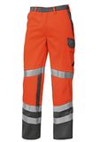 BP 2210 840 herenwerkbroek warm-oranje/donkergrijs, maat 52