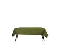 Gemitex Damina roestvrij tafelkleed 140 x 140 cm gras groen 18, polyester