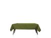 Gemitex Damina roestvrij tafelkleed 140 x 140 cm gras groen 18, polyester